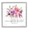 Stupell Industries Mom's Make Life Beautiful Watercolor Flower Bouquet Framed Giclee Art